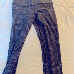 Lululemon Black & Grey Yoga Pants